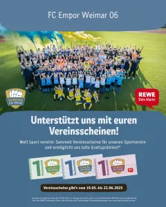 REWE Scheine für Vereine! - wir brauchen eure Unterstützung...