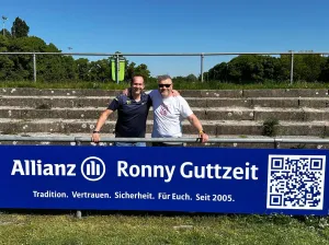 Neuer Bandenwerbesponsor...
